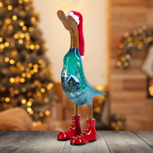 Holzente Handbemalt...