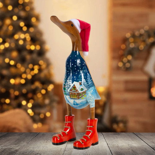 Holzente Handbemalt...