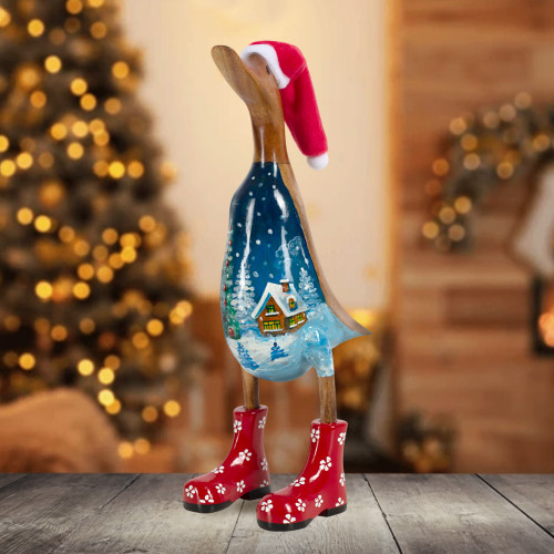 Holzente Handbemalt...