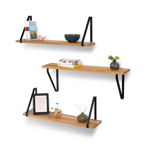 Schweberegal RAY aus Eiche...